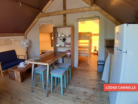 LODGE 5 personnes - Lodge CANNELLE 21m² (2 chambres)
