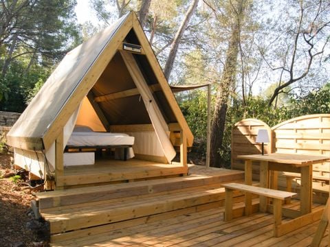 LODGE 2 personnes - Lodge MINI CANNELLE 6m² max 2 personnes