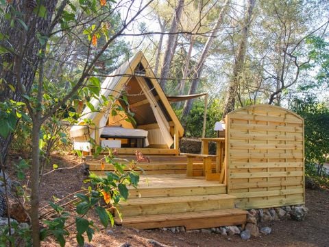 LODGE 2 personnes - Lodge MINI CANNELLE 6m² max 2 personnes