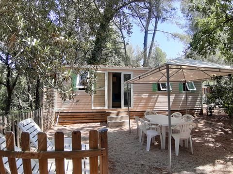 Mobilhome 5 personnes - AZUR 24 m² (2 chambres)