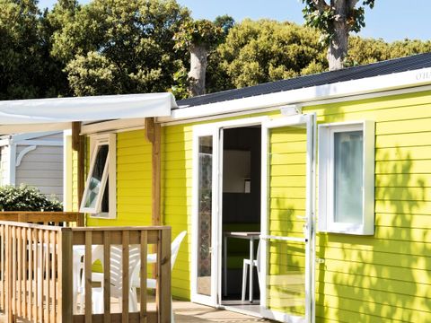 MOBILHOME 6 personnes - Mobil Home PMR Ty Lok 3 Pièces 4/6 Personnes + TV