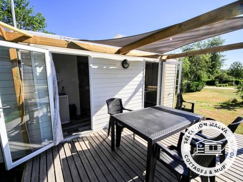 MOBILHOME 3 personnes - Mobil Home Ty Ker Solo 2 Pièces 2/3 Personnes + TV