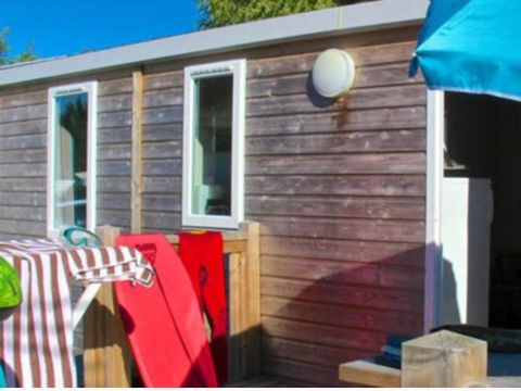 MOBILHOME 6 personnes - Mobil Home Ty Bihan 4 Pièces 6 Personnes + TV