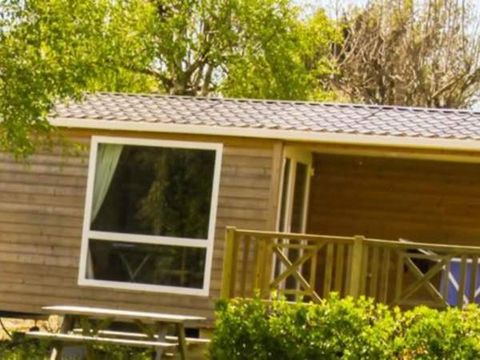 MOBILHOME 4 personnes - Mobil Home Ty Lok 3 Pièces 4 Personnes + TV