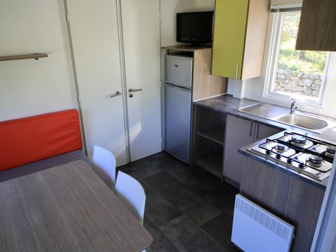 MOBILHOME 4 personnes - Mobil Home Ty Lok 3 Pièces 4 Personnes + TV