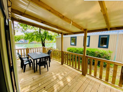 MOBILHOME 6 personnes - Mobil Home Ty Heol 3 Pièces 4/6 Personnes Climatisé + TV