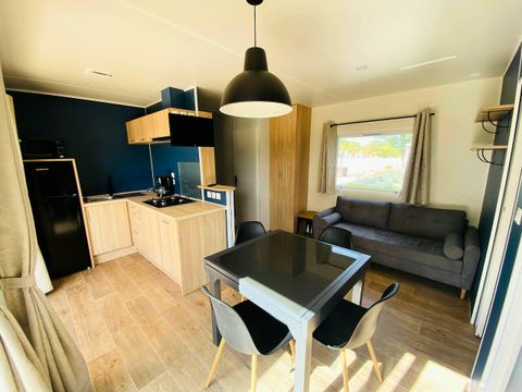 MOBILHOME 6 personnes - Mobil Home Ty Brehat Lac BMH 4 Pièces 6 Personnes Climatisé + TV