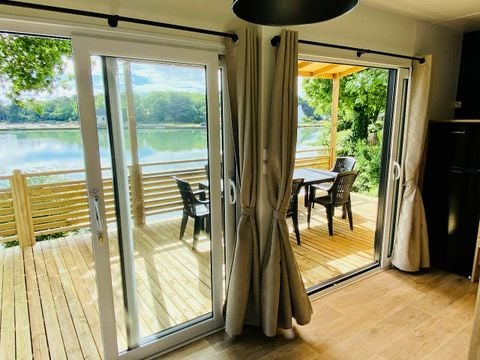 MOBILHOME 6 personnes - Mobil Home Ty Brehat Lac BMH 4 Pièces 6 Personnes Climatisé + TV