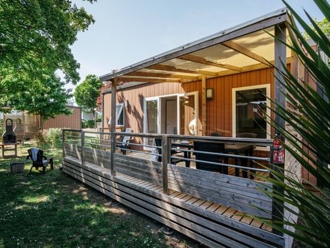 MOBILHOME 4 personnes - Mobil-home | Premium | 2 Ch. | 4 Pers. | Terrasse surélevée | Clim.