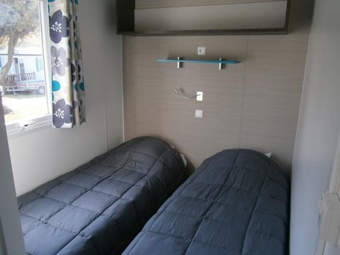MOBILHOME 6 personnes - 3 chambres - terrasse bois - TV - 6 pers