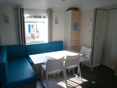 MOBILHOME 4 personnes - 3 chambres - terrasse bois - TV - 4 pers