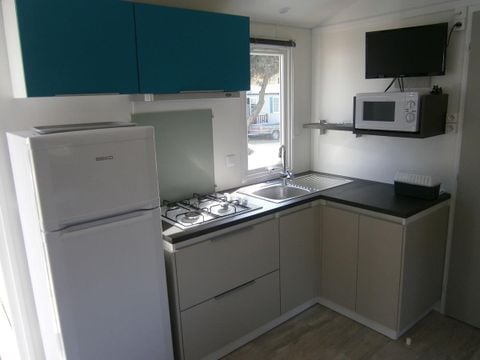 MOBILHOME 6 personnes - 3 chambres - terrasse bois - TV - 6 pers