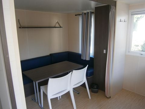 MOBILHOME 2 personnes - 20m² - 1 chambre - terrasse - TV -