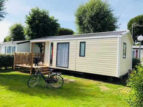 MOBILHOME 4 personnes - Mobil-Home 28 à 30  m² - 2 chambres - terrasse semi-couverte ou couverte - TV -