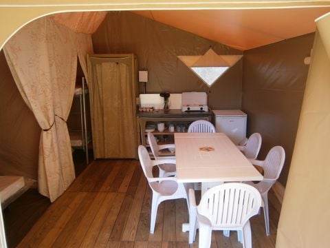 BUNGALOW TOILÉ 5 personnes - Bungalow toilé Canada / Lodge - terrasse couverte