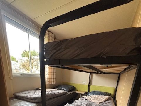MOBILHOME 6 personnes - 3 chambres - terrasse couverte - TV -