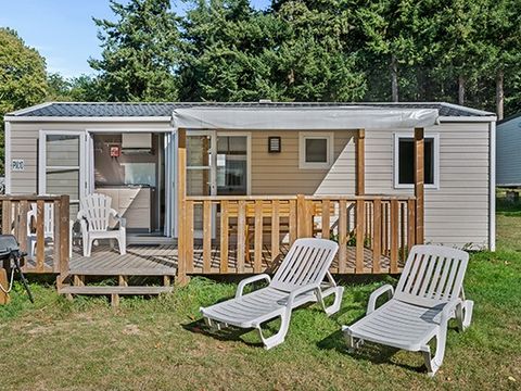 MOBILHOME 6 personnes - Comfort XL | 3 Ch. | 6 Pers. | Terrasse Couverte | Clim.