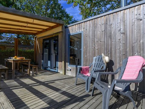 MOBILHOME 4 personnes - Ultimate | 2 Ch. | 4 Pers. | Terrasse surélevée | Clim. | TV