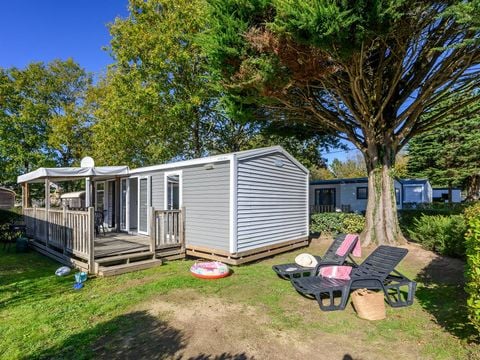 MOBILHOME 4 personnes - Mobil-home | Ultimate | 2 Ch. | 4 Pers. | Terrasse surélevée | 2 SDB | Clim. | TV