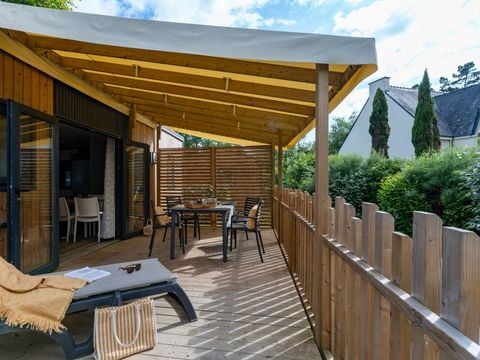 MOBILHOME 4 personnes - Cottage Privilège TV LV - 2 chambres - 4 personnes