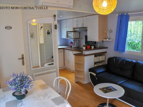 MOBILHOME 4 personnes - Savanah CONFORT -2 chambres 30m²- *Clim, terrasse, TV*