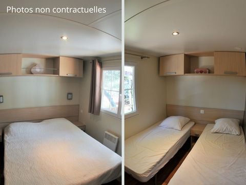 MOBILHOME 6 personnes - Baltimore PREMIUM -2 chambres 40m²- *Clim, terrasse, TV*