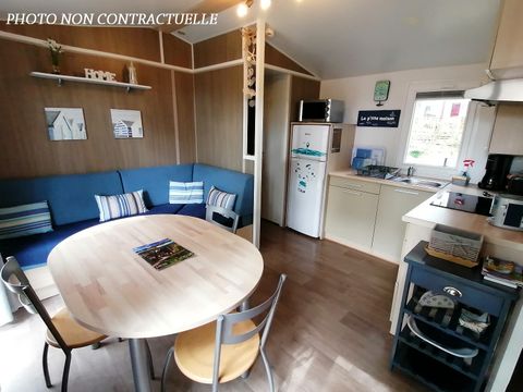 MOBILHOME 6 personnes - Tribord CONFORT -3 chambres 32m²- *Clim, terrasse, TV*