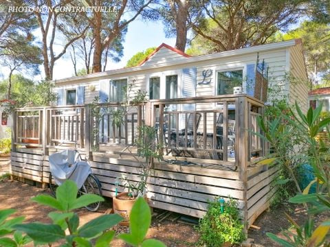 MOBILHOME 6 personnes - Tribord CONFORT -3 chambres 32m²- *Clim, terrasse, TV*