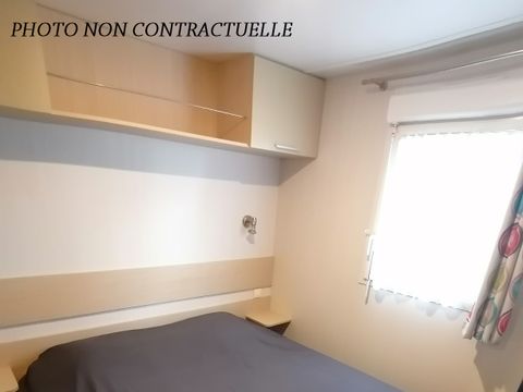 MOBILHOME 6 personnes - Florès 3 CONFORT -3 chambres 32m²- *Clim, terrasse, TV*