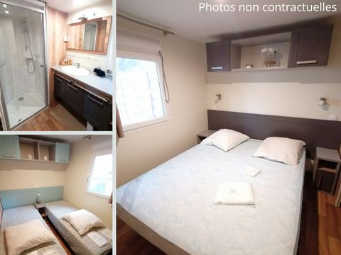 MOBILHOME 6 personnes - Manado PREMIUM -2 chambres 40m²- *Clim, terrasse, TV*