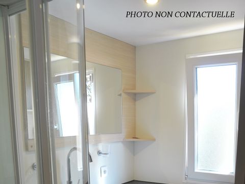 Mobilhome 6 personnes - Blueberry 3 PREMIUM -2 chambres 40m²- *Clim, terrasse, TV*