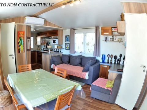 Mobilhome 4 personnes - Sumba CONFORT -2 chambres 32m²- *Clim, terrasse, TV*
