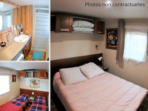 Mobilhome 4 personnes - Sumba CONFORT -2 chambres 32m²- *Clim, terrasse, TV*