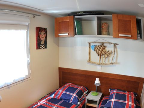 Mobilhome 4 personnes - Sumba CONFORT -2 chambres 32m²- *Clim, terrasse, TV*