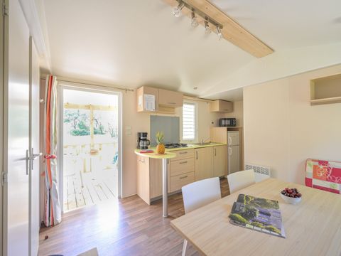 MOBILHOME 4 personnes - CONFORT - 26m² (2 chambres + climatisation)
