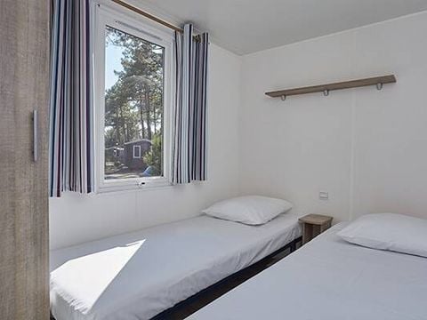 MOBILHOME 6 personnes - Comfort | 2 Ch. | 4/6 Pers. | Terrasse surélevée | Clim.