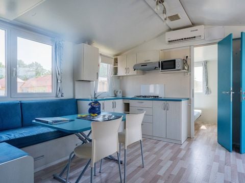 MOBILHOME 6 personnes - Comfort | 3 Ch. | 6 Pers. | Terrasse surélevée | Clim.