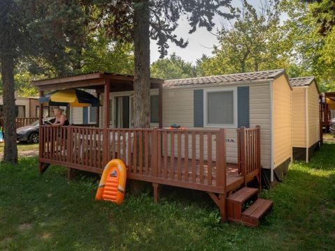 MOBILHOME 6 personnes - Comfort | 3 Ch. | 6 Pers. | Terrasse surélevée | Clim.
