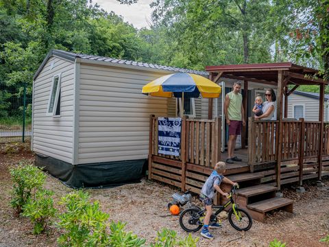 Mobilhome 4 personnes - Comfort | 2 Ch. | 4 Pers. | Terrasse surélevée | Clim.