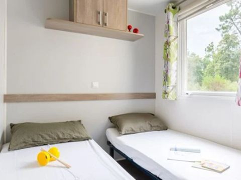 MOBILHOME 6 personnes - Comfort | 3 Ch. | 6 Pers. | Terrasse surélevée | Clim.