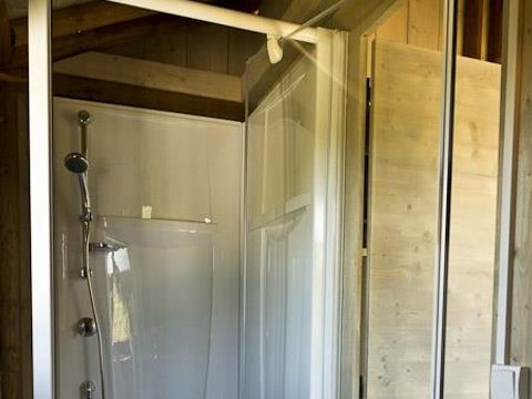 Tente en toile et en bois 6 personnes - Lodge