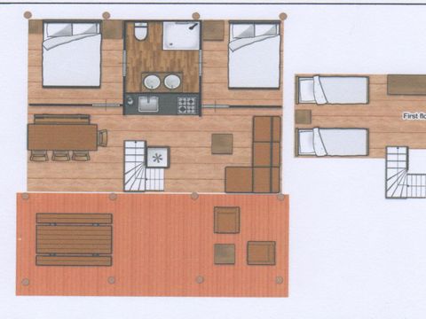 TENTE 8 personnes - Safari Lodge