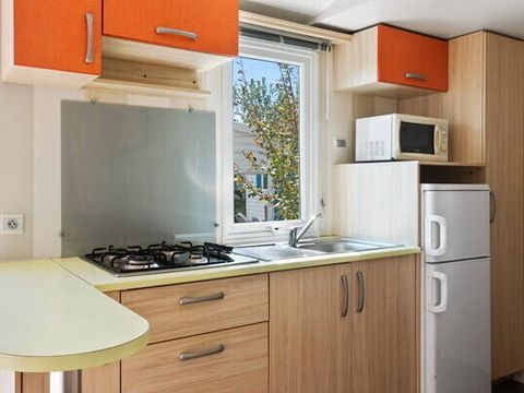 MOBILHOME 5 personnes - Mobil-home | Classic | 2 Ch. | 5 Pers. | Terrasse surélevée | Clim.