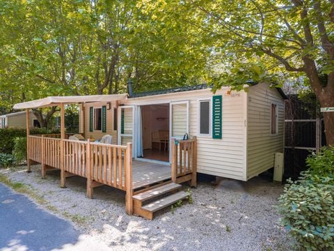 MOBILHOME 6 personnes - Mobil-home | Classic XL | 3 Ch. | 6 Pers. | Terrasse surélevée | Clim.