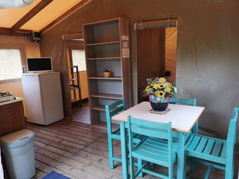 TENTE TOILE ET BOIS 4 personnes - Lodge Safari