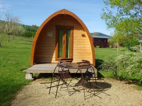 HÉBERGEMENT INSOLITE 2 personnes - CABANE LE POD sans sanitaires