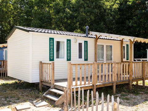 MOBILHOME 3 personnes - Classic | 2 Ch. | 3 Pers. | Terrasse Couverte | TV