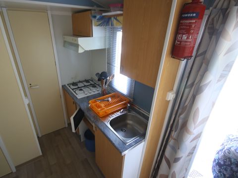 MOBILHOME 3 personnes - Classic | 2 Ch. | 3 Pers. | Terrasse Couverte | TV