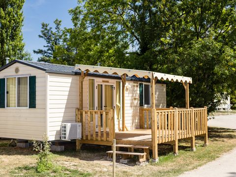 MOBILHOME 4 personnes - Classic | 2 Ch. | 4 Pers. | Terrasse surélevée | TV