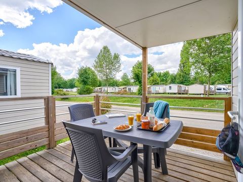 MOBILHOME 4 personnes - Mobil-home | Comfort | 2 Ch. | 4 Pers. | Petite Terrasse | Clim. | TV